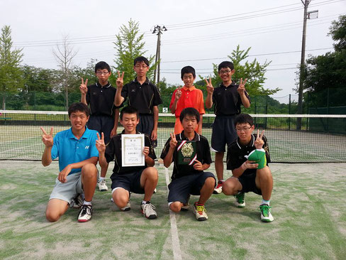 男子第3位 白根第一中学校