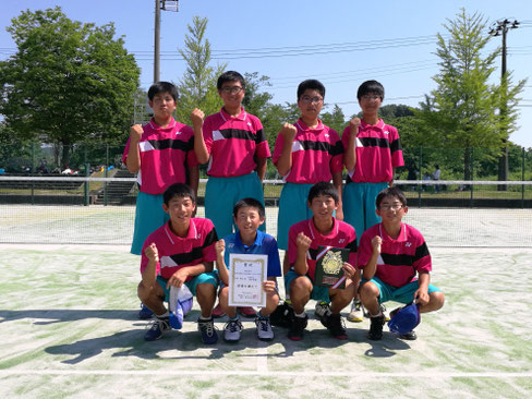 男子第2位 見附西中学校