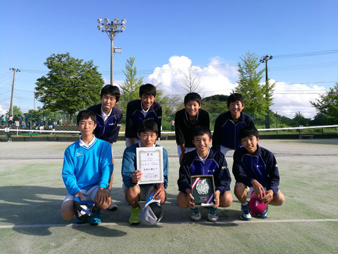 【男子】　第2位　千田中学校