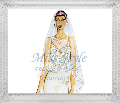 Stampa_ Abito Personalizzato_Bridal Wall Art