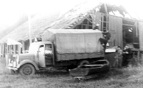 Fotos Bootschuppen 1949 / Maschinenhaus / Trockenschuppen 1950 M. Lange Kirchweyhe