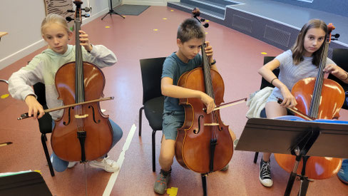 Cours de violoncelle en école de musique à Crolles - EMC