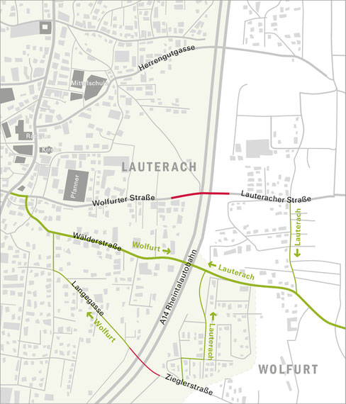 Umleitungsplan