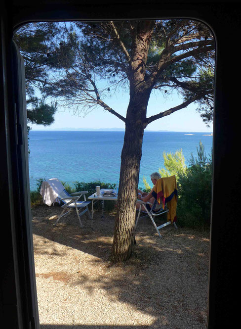 Top Campingplatz Nevio, Orebic Peljesac best camp site