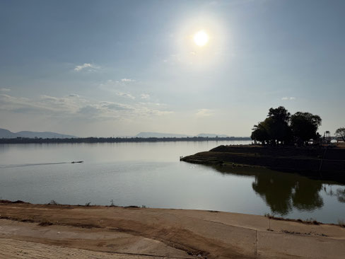 Auch hier ist der Mekong sehr präsent