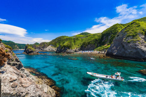 ここに行ってきました♪「ヒリゾ浜に行こうよ」のHPより写真を頂きました♪