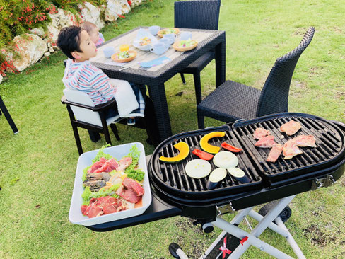 インギャーコーラルヴィレッジ　BBQ　バーベキュー　宮古島