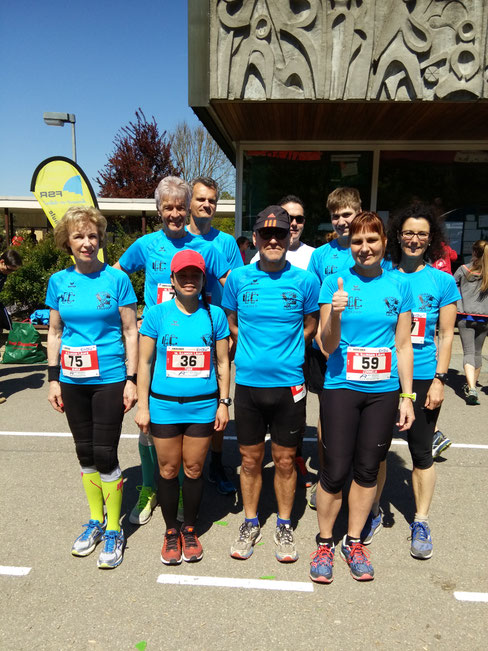 Unser erfolgreiches Team in Illingen