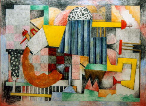 André Bauersfeld Zeichnung Kunst