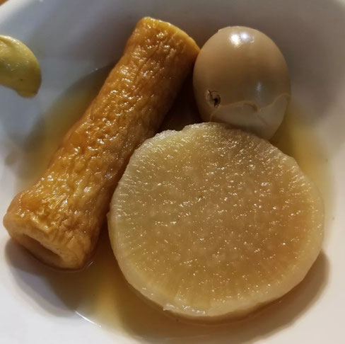 屋台：KENZO、料理：おでん