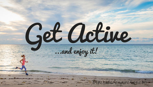 get active running on beach