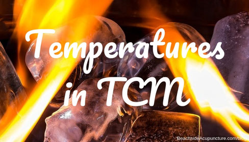 Inherent food temperatures in TCM