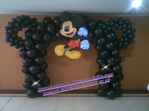 Decoracion en Globos Inflados con helio en Bogota a Domicilio