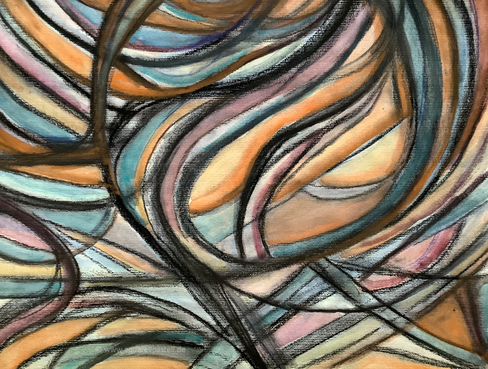 Bewegungen in Farbe (36 x 48 cm)