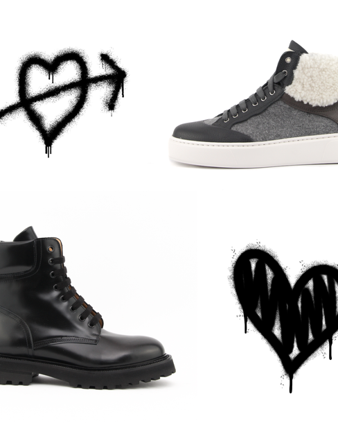 Camerlengo High-top Sneaker und Schnürboots