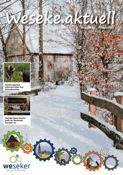 Hier finden Sie alle Ausgaben der Weseke.aktuell zum digitalen Download