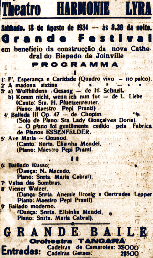 A Noticia – 11. August 1934, aus dem Archiv der Familie Brandenburg