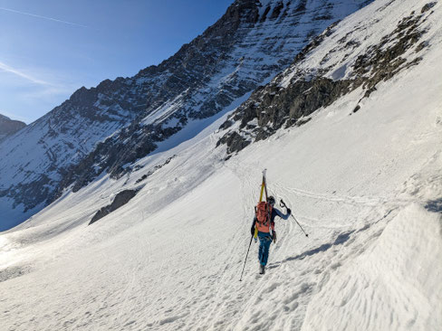 Grande Casse, la grande Casse, Zentrale Nordwand, Vanoise, Refuge du Col de la Vanoise