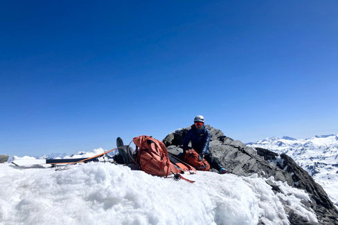 Grande Casse, la grande Casse, Zentrale Nordwand, Vanoise, Refuge du Col de la Vanoise