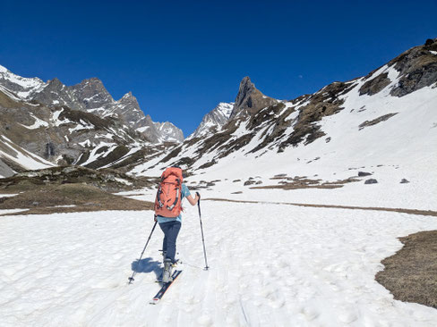 Grande Casse, la grande Casse, Zentrale Nordwand, Vanoise, Refuge du Col de la Vanoise