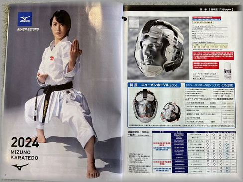 空手　ミズノ防具セット ホワイト Mizuno 空手用メンホー ホワイト MIZUNO 空手 防具 セット メンホー