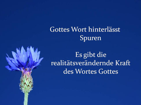 In Der Bibel Gibt Es Die Eine Grosse Aussage Die Immer Wieder