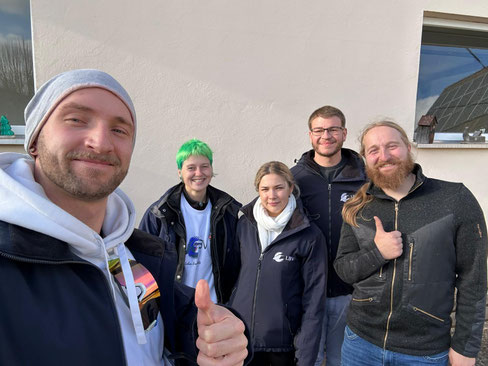 Gruppenbild der LBV-BotschafterInnen in Bayreuth