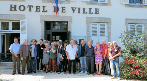 Réception des artistes à l'hôtel de ville - 11/09/2016