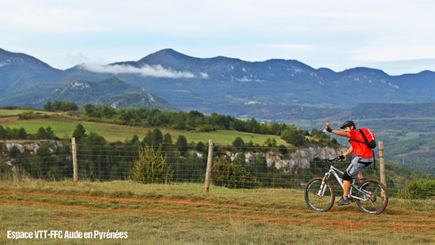 Espace VTT FFC Aude en Pyrénées