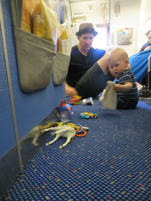 Flying with a baby