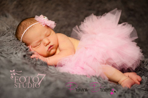 Rosa Newborn Tutu für Fotoshooting