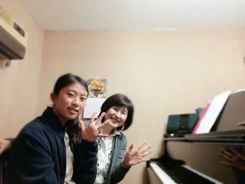 小春ちゃんとレッスン前に