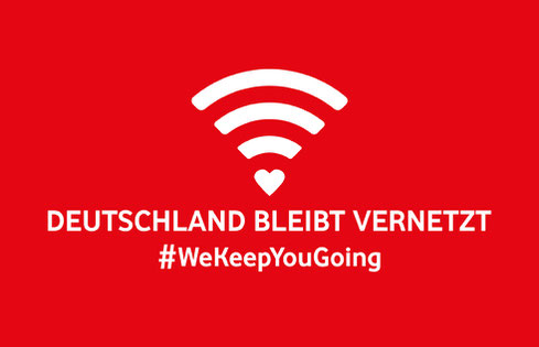 Deutschland bleibt vernetzt | #WeKeepYouGoing