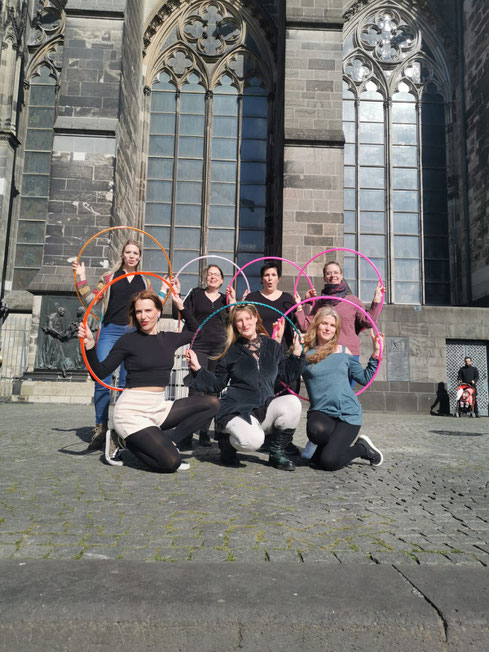 Hoopflow Trainerinnen Treffen in Köln