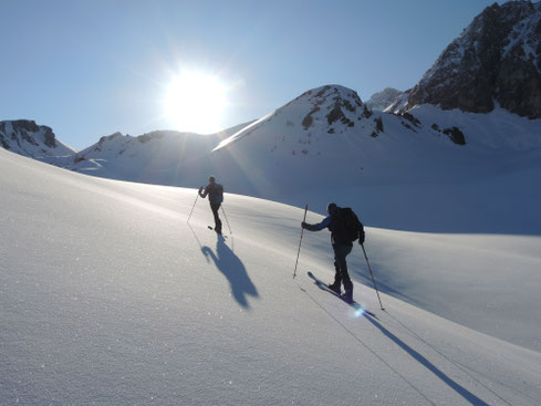 Skitouren mit Bergführer im Lungau, in Zederhaus, Obertauern, Salzburger Land, Freeride mit Bergführer, skitouring course with certified mountainguide, freeride with local guide, offpiste skiing, backcountry skiing, guided tours, Skitourentage Zederhaus, 