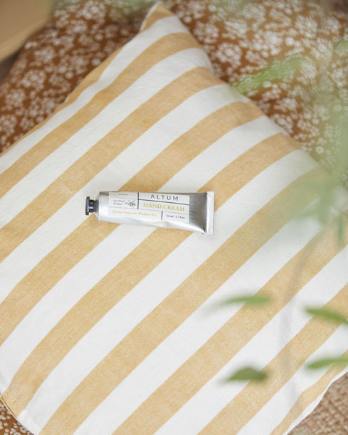 coussin toile coton imprimé