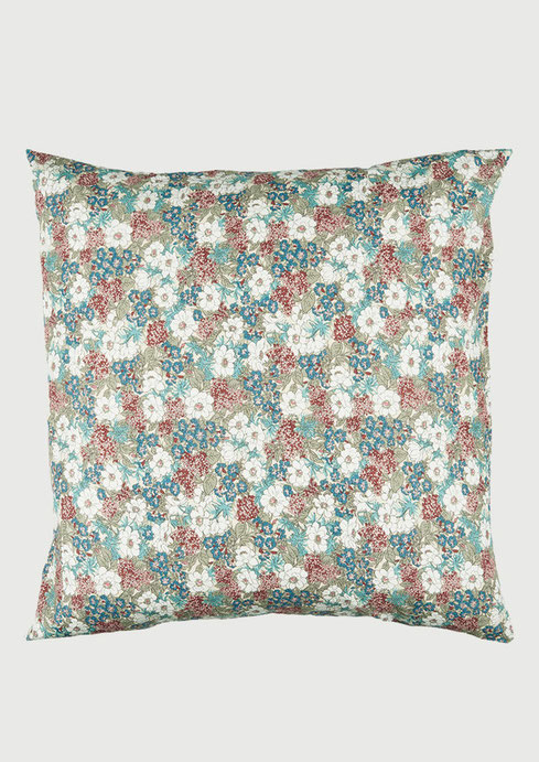 coussin toile coton imprimé