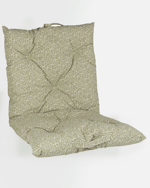 coussin toile outdoor rayée made in france