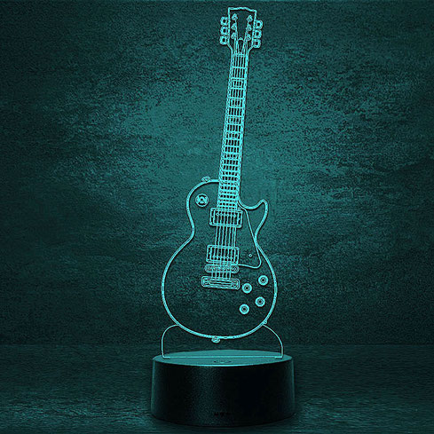 Gibson Les Paul Gitarre 4 LED Lampe LED Light