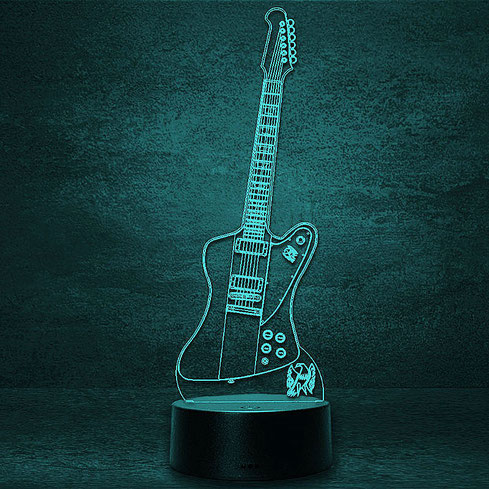 Gibson Firebird Gitarre LED Lampe