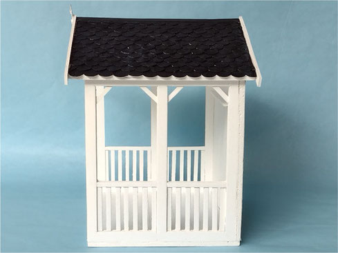 Miniatur-Strandhaus basteln