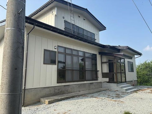 米沢市矢来１丁目　既存住宅　外観写真