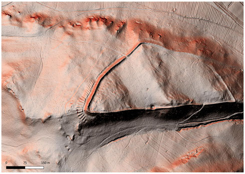 Laserscan der Befestigten Höhensiedlung "Altstadt"