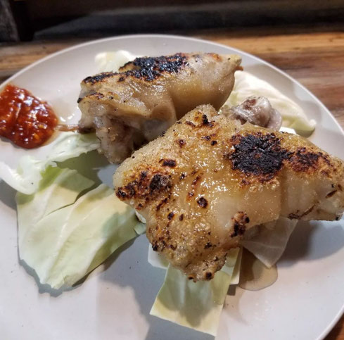 屋台：とん吉、料理：豚足