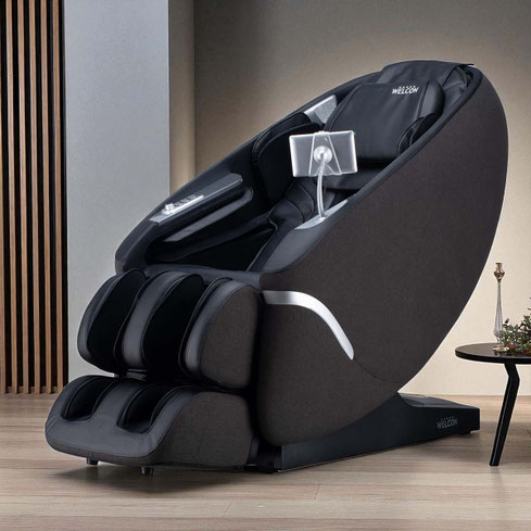 WELCON MAXXCARE® Massagesessel schwarz-grau