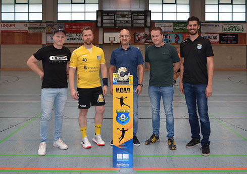 Sponsoring of a handball column | Handballclub Annaberg-Buchholz | 2022