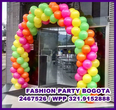 arcos en globos arco organico en