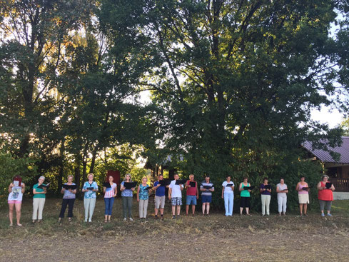 Singstunde im Freien 06.08.2015