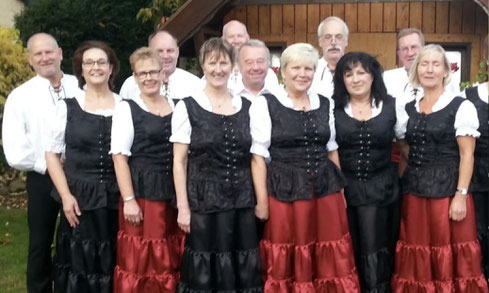 Die Folkloretanzgruppe Tanzschuh & Co. aus Halle