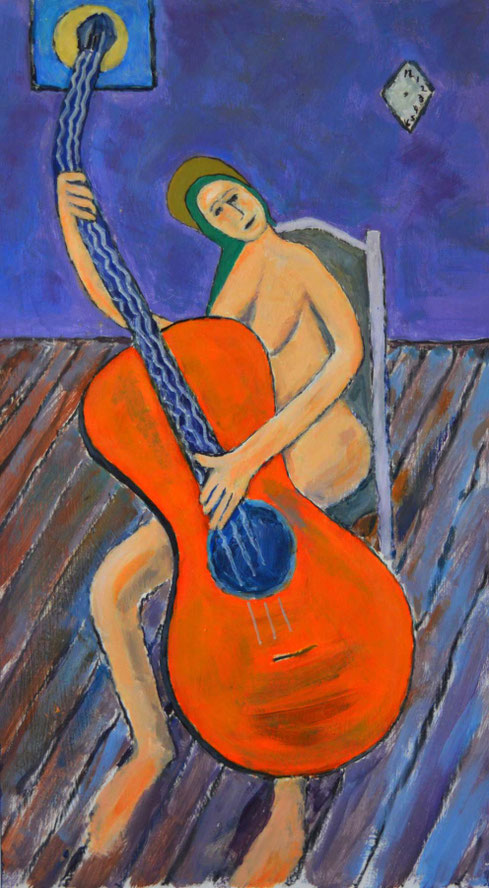 "1. Girl with Guitar I"